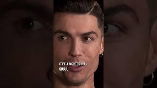 Why does Cristiano Ronaldo say SIUUU?