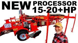 NEW BLOCKBUSTER FIREWOOD PROCESSOR 15 20 + HP!