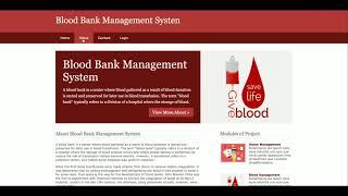 Blood Bank Management System | Python Django Project Tutorial