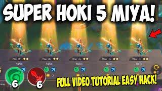 SUPER EARLY HOKI 5 MIYA EASY TRICK FULL GUIDE TUTORIAL! HOW LUCKIEST ROLL EVER MUST WATCH TILL END!