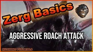 Learn Starcraft 2: EASY Zerg Beginner Build Order - Roach Timing Attack (2022)