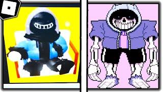 How to get DUSTDUST SANS SECRET MORPH in UNDERTALE WEIRD MULTIVERSE 2.0 - Roblox