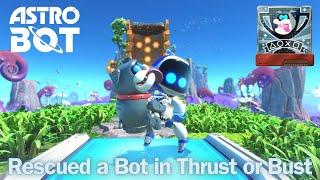 ASTRO BOT - Thrust or Bust Speedrun | All Bots Rescued in Vicious Void Levels