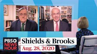 Shields and Brooks on Trump’s RNC message, the politics of protests
