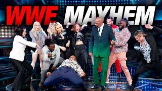 WWE stars tag-team Celebrity Feud!! (UNCUT episode)