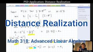 (Lecture 16) Distance Realization