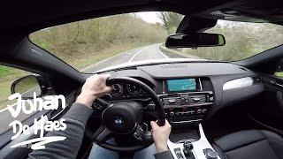 2017 BMW X4 M40i 360hp POV test drive GoPro