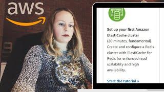 Set up your first Amazon ElastiCache cluster (Redis Cluster for scalability and high availability)