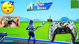 [1 HOUR] ASMR  Relaxing Controller Sounds  Chill Fortnite Zone Wars Gameplay 4K 120fps