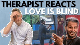 Therapist Reacts RAW to Love is Blind