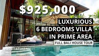 Bali Luxury Living: Gorgeous 6-Bedroom Villa For Sale In Canggu 