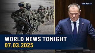 Poland to introduce military training for all adult men | World News Tonight