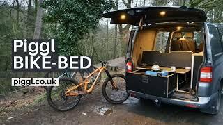 Piggl BIKE BED for your VW T5 or T6 Transporter