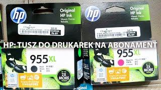  HP: Tusz do drukarek na abonament 