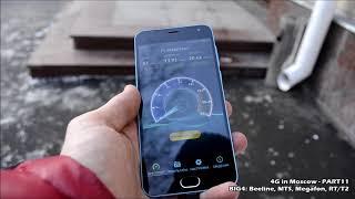 Total test 4G in Moscow - Beeline, Megafon, MTS, Rostelecom/Tele2 - PART11 (RL) - MrRollerboll