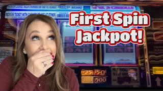 First Spin Jackpot! High Limit Pinball, Top Dollar & More Las Vegas Casino Slots!