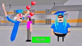 SECRET UPDATE | POLICE COP FALL IN LOVE WITH BABY POLICE GIRL? SCARY OBBY ROBLOX #roblox #obby