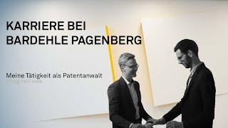 Die Arbeit als Patentanwalt bei BARDEHLE PAGENBERG (2020)