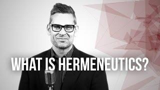 653. What Is Hermeneutics?