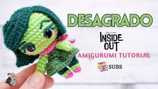 Disgust Amigurumi Tutorial | Inside Out | Amis Tejiendo Momentos ENG/SPA Subs