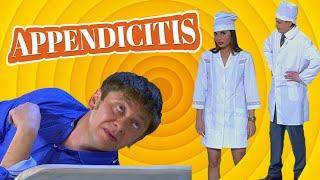 Russian comedy sketch Uralskiye Pelmeni "Appendicitis" with English subtitles