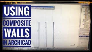 Using Composite Walls in Archicad