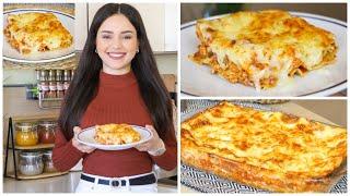 بصدر دجاج فقط حضرت صينية لازانيا بالدجاج بحجم عائلي بنة على بنةLasagne au Poulet et béchamel