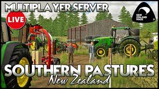 LIVE  Southern Pastures NZ - Multiplayer server - Farming Simulator 22