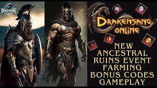 Drakensang Online - New Ancestral Ruins Event Farming | Bonus Codes | Gameplay | Drakensang | Dso