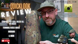 THINKING ANGLERS || CAMFLECK TACKLE POUCH || QUICK LOOK REVIEW