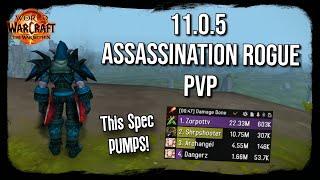 11.0.5 Assassination Rogue PVP - This Spec PUMPS! ...Way Better Than Subtlety