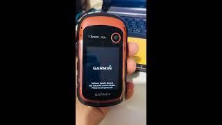 Прошивка навигатора Garmin Etrex 20x