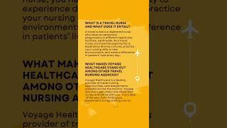 Experience the Best of Both Worlds: Nursing & Travel Combined with Voyage Healthcare