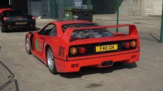 LIVE  Biggest FERRARI Meeting at SILVERSTONE CIRCUIT!!!