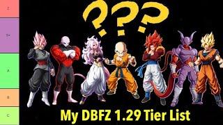 My DBFZ 1.29 Tier List [DBFZ Discussion]