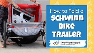 How To Fold A Schwinn Bike Trailer