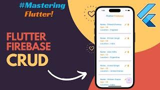 Flutter Firebase CRUD by a REAL Project - 2024 (Create, Read, Update, Delete)