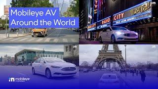 Autonomous Vehicle Testing by Mobileye on Three Continents