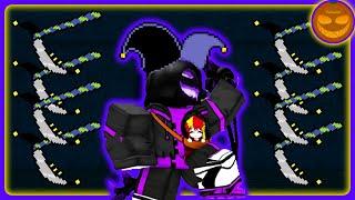 [Event] Halloween Badge / Jevil [How To Get/Showcase] [Undertale fight for love]