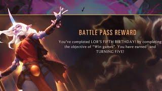 LOR'S FIFTH BIRTHDAY EVENT