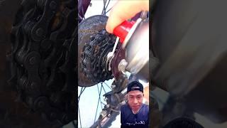 Bike Lube Trick #shorts #diy