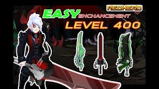 =RedHero= EASY Enchancement Level 400 By Not Use BOSS SOUL l RedHero in 2022