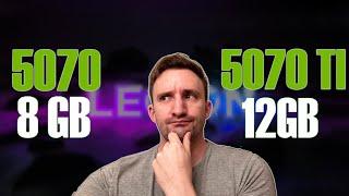 Is 8 GB VRAM Enough??  - RTX 5070 Laptop vs RTX 5070 TI Laptop