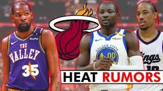 Miami Heat Rumors Are HOT On Kevin Durant, DeMar DeRozan & Jonathan Kuminga