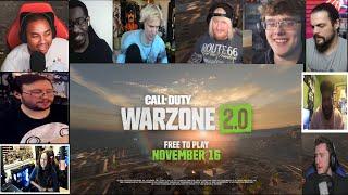 Gamers Reaction COD Warzone 2 0 trailer