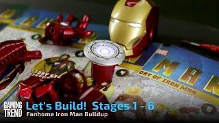 Fanhome Iron Man Mark III Armor Model Buildup - Stages 1 through 6 [Gaming Trend]