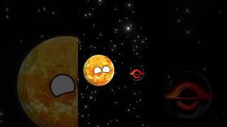 The sun missed up black hole️