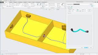 Creo 5 - Работа в модуле Cabling. Маркирование кабелей.