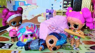 BAD GIFTS! I WANT A UNICORN! Dolls Lol surprise family Vicky and Punks #cartoons