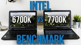 6700K vs 7700K - Laptop CPU Comparison and Benchmarks